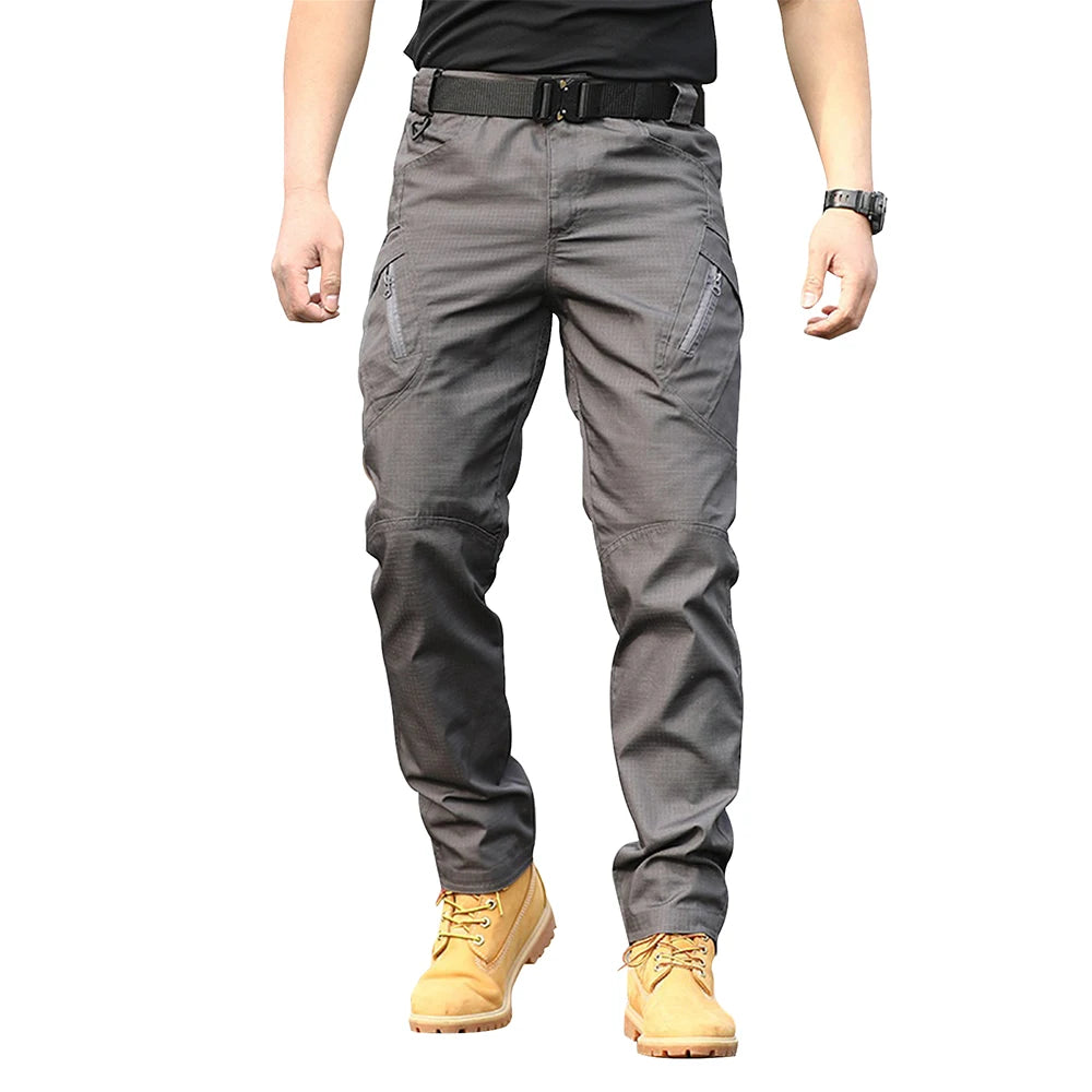 New Nen's Tactical Pants , Multi-pocket Design, Scratch-resistant, Breathable and Comfortable, Outdoor Commuting Lightweight