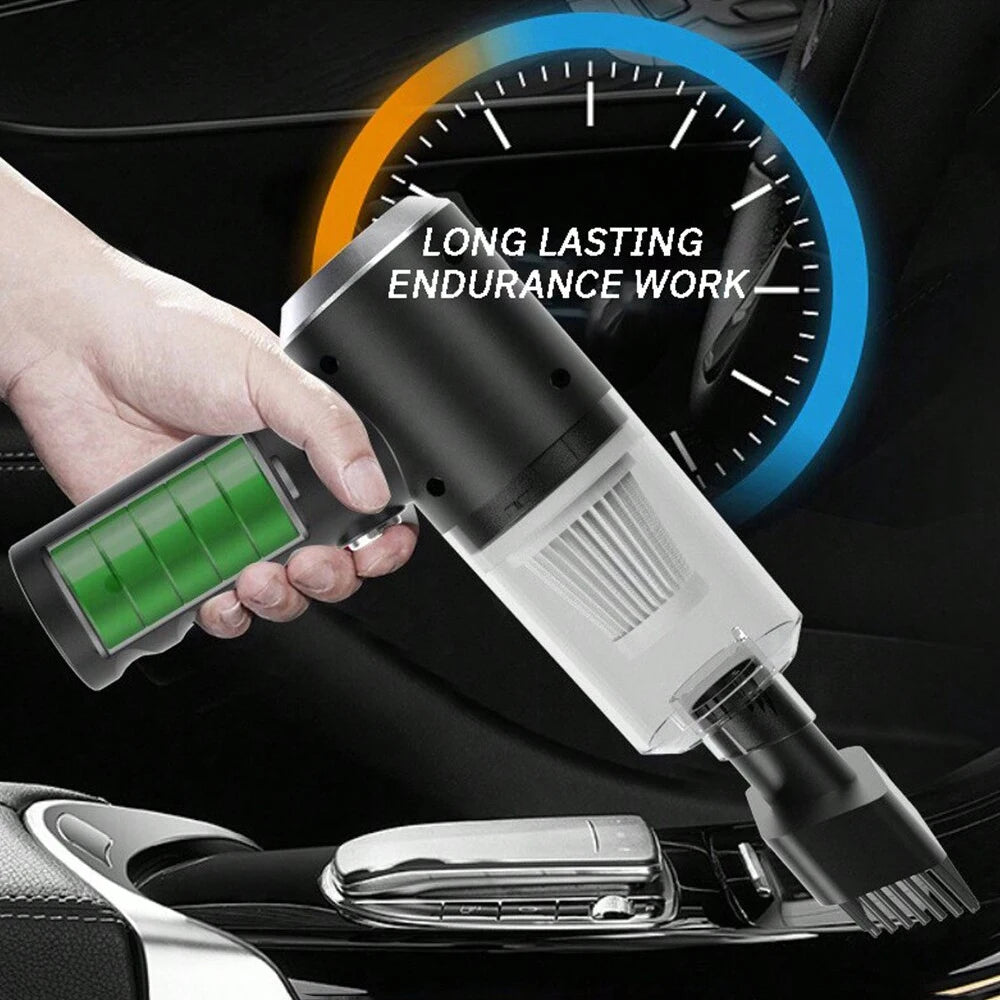 3 In 1 Integrated Suction/Blowing Vacuum Cleaner USB Charge for Car and Household