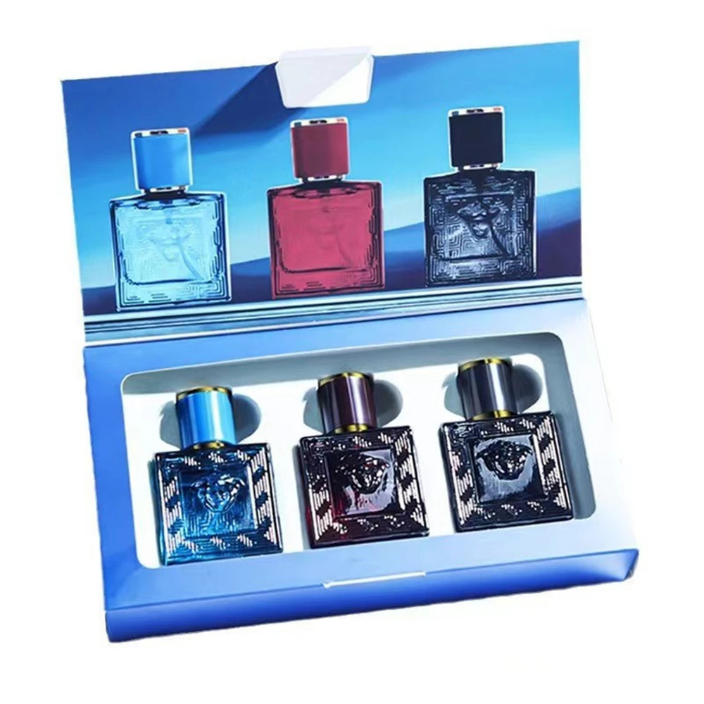 Brand 90ml Men Perfume Gift Box 3pcs Set Charming Man Colognes Lasting Fragrance Attracting Women Perfumes Hombres Originales