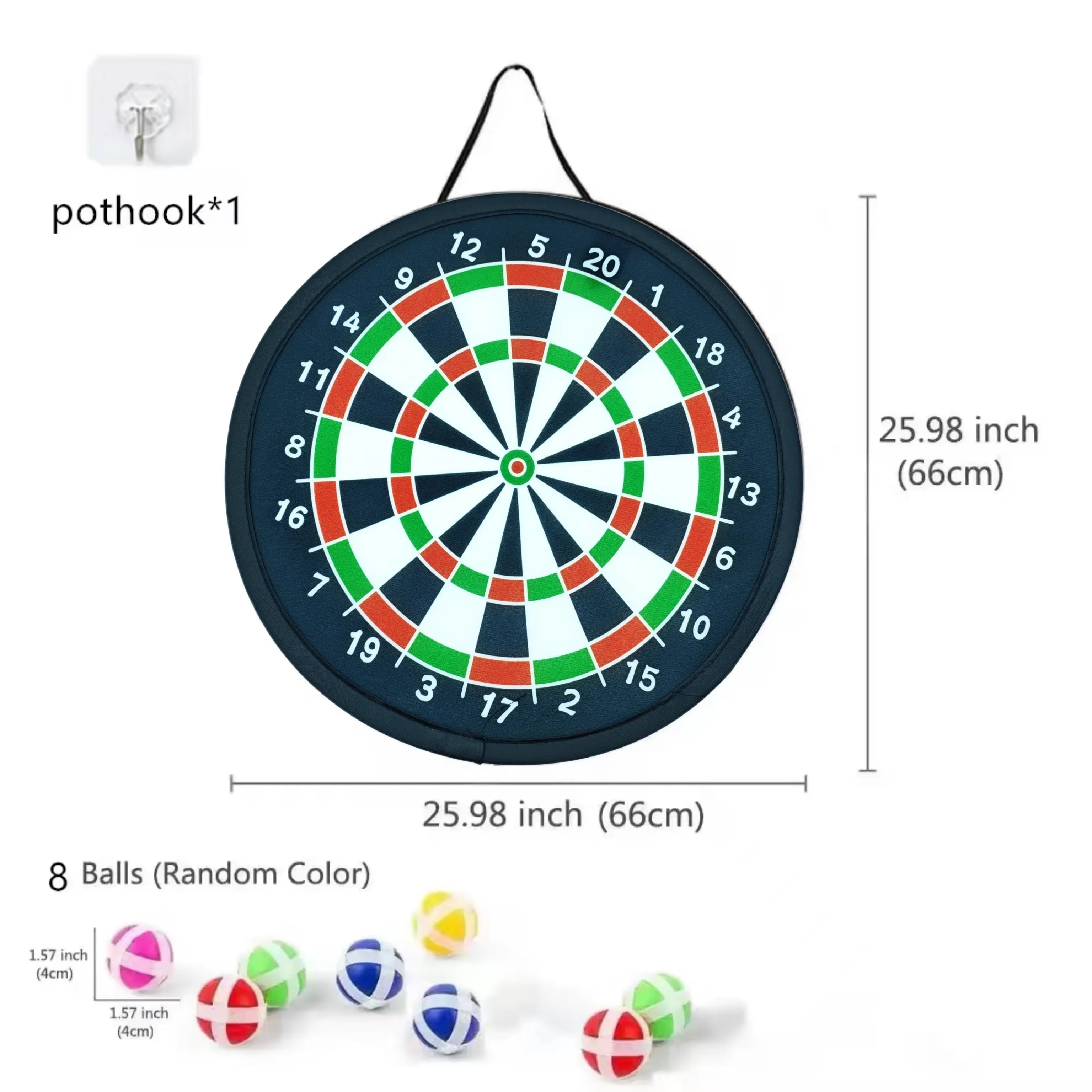 Children with sticky ball 74CM large dart board Family interactive game educational arithmetic indoor/outdoor sports toys gift
