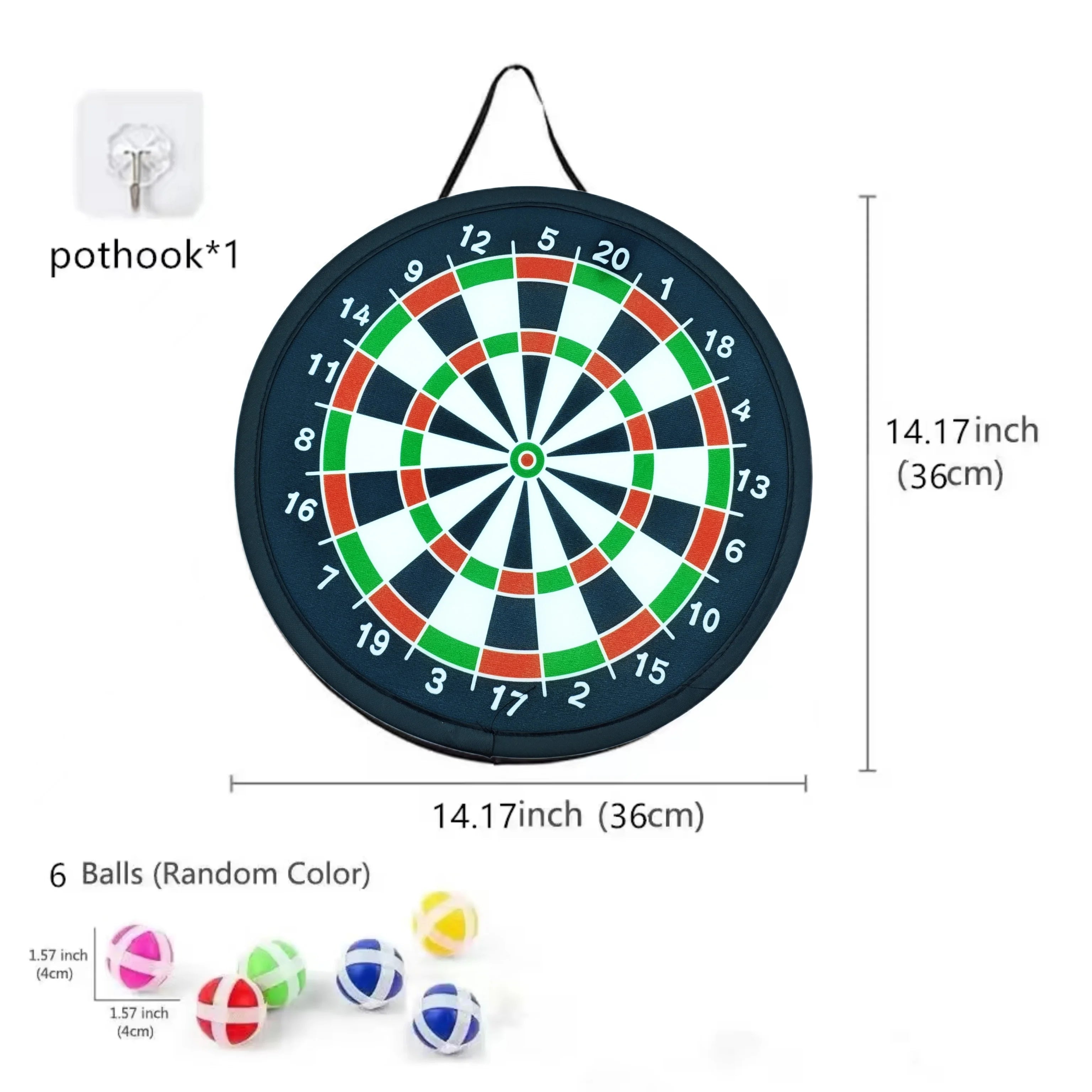 Children with sticky ball 74CM large dart board Family interactive game educational arithmetic indoor/outdoor sports toys gift