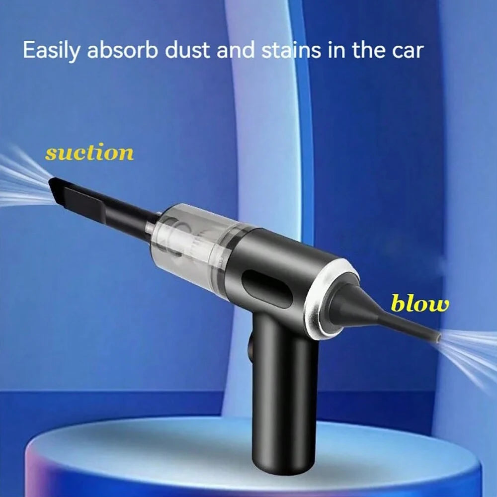 3 In 1 Integrated Suction/Blowing Vacuum Cleaner USB Charge for Car and Household