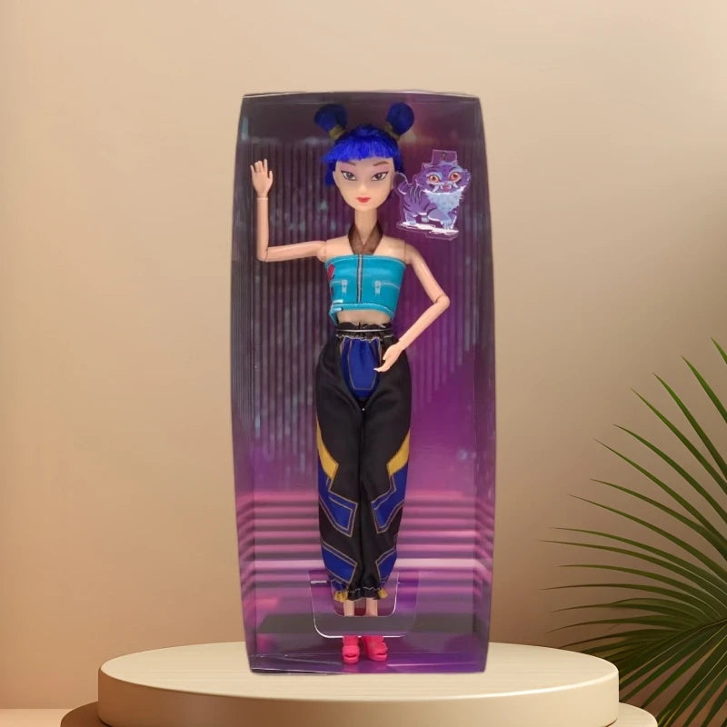 30cm KPop Demon Hunters Model Action Figure PVC Desktop Decoration Doll Model, Children's Toy Collection Figurine Christmas Gift