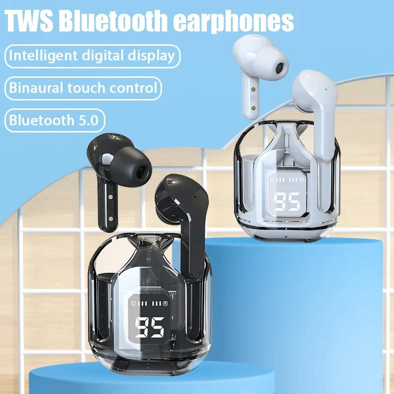 True Wireless Bluetooth Headset In Ear Buds Sports Stereo Bass TWS for phone