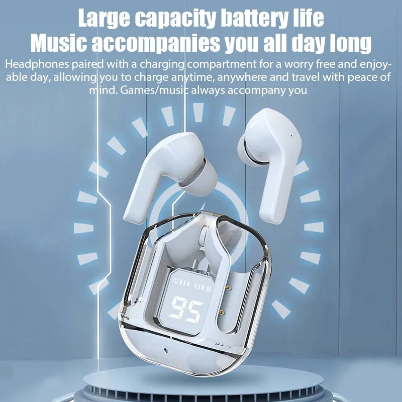 True Wireless Bluetooth Headset In Ear Buds Sports Stereo Bass TWS for phone